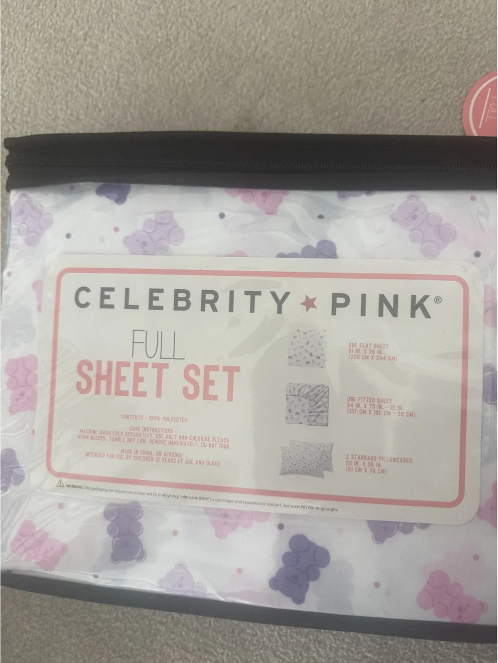 Gummy Bear sheets